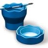 Faber Castell - Goblet Clic & Go bleu – Image 2