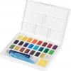 Faber Castell – Watercolours in pans 24ct set – Aquarelle Godets – Image 2
