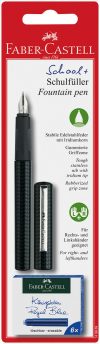Faber Castell – Stylo à plume carbon + cartouche