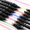 TOUCHFIVE Markers - 80 Color Set Touch Five Alcohol Twin Tip Pen – Image 3