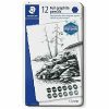 Staedtler full graphite pencil 12Pcs Set 100 M12