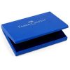 Stamp Pad medium Bleu Tampon Encreur Faber Castell
