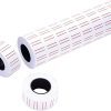 Lot de 10 rouleaux de papier d'étiquettes pour machine étiqueteuse
