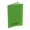 Cahier 17×22 140p Seyes 90g PP VERT Conquerant