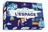 Je découvre l’espace – Coffret avec lampe et poster phosphorescent des constellations