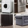 Set of 2 Mobile Washing Machine Base - Lot de 2 socles de machines mobiles – Image 2