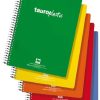 Cahier spirale Tauroplastic A4 90g 4x4mm Carreaux 160p