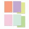 Cahier Piqué Couv. PP 192p seyes 90g 24×32 PASTEL Ancor