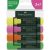 Faber Castell Highlighters TEXTLINER 4 Couleurs Surligneurs