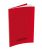 Cahier A4 Séyès, 140p 90g, Polypro ROUGE Conquerant – 400089842