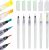 Magicfly Watercolor Brush Pen, 6 Pcs Assorted Brush Tips