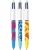 Stylo bic 4 colours Velvet